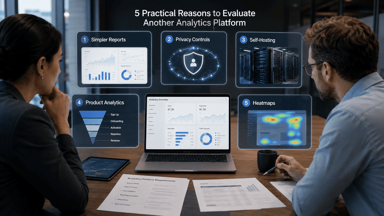 Reasons businesses consider GA4 alternatives