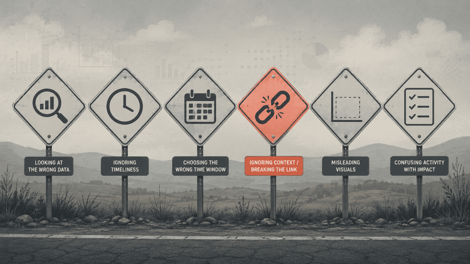 Warning Signs Illustration